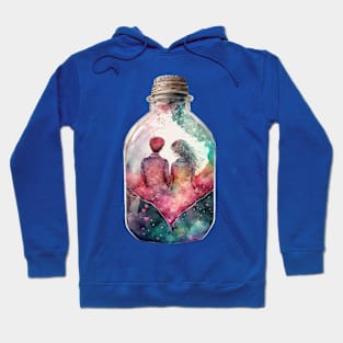 Bottle Couple valentine 2023 Hoodie